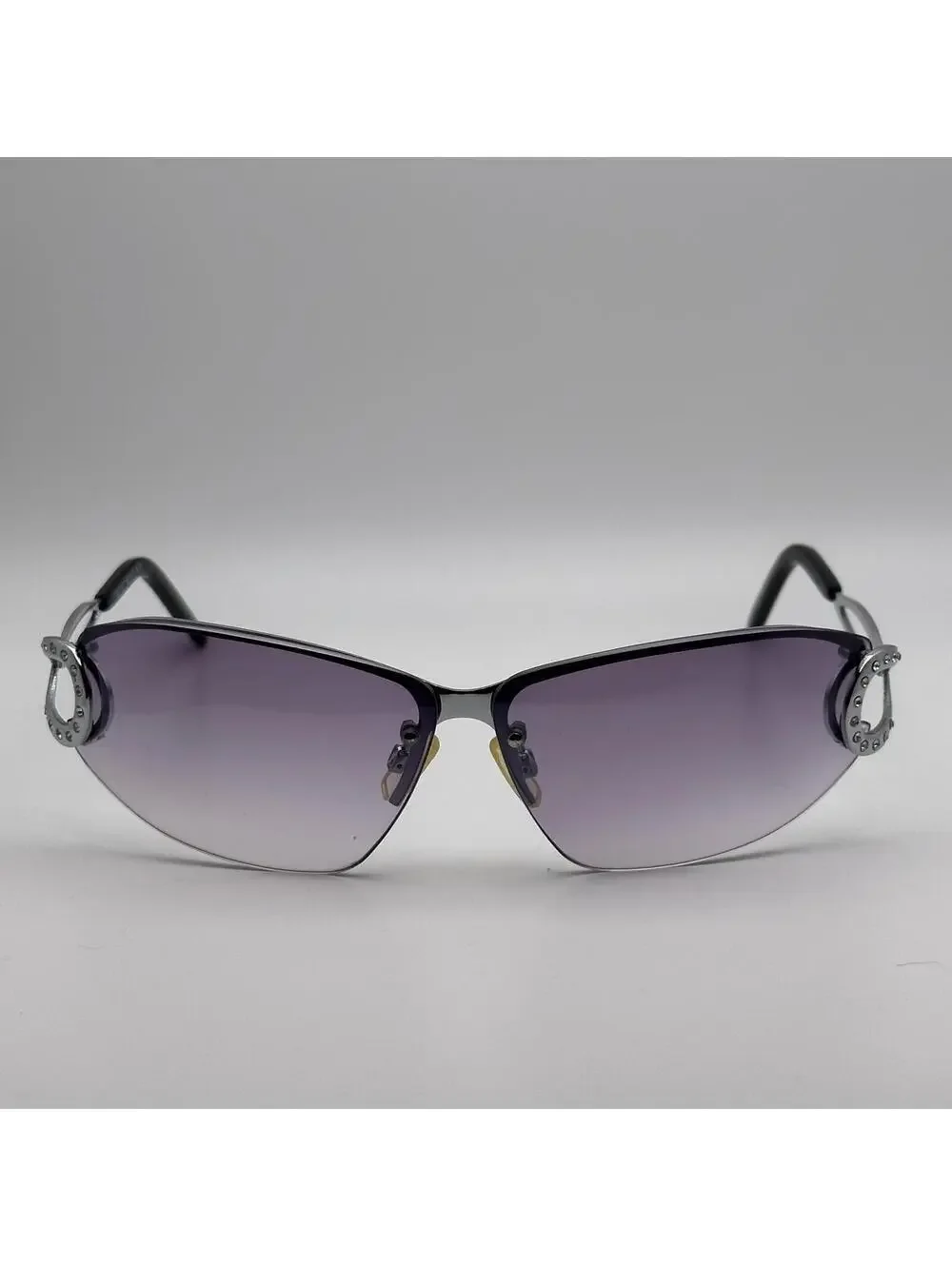 Rocawear Women's Rimless Sunglasses with Rhinestone Detail